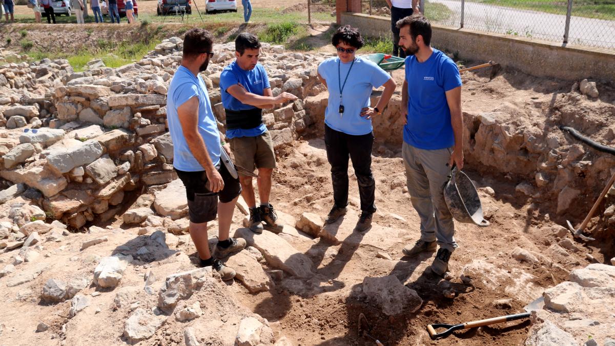 Las excavaciones del Molí dEspígol muestran la monumentalidad de la puerta oriental de la ciudad ibérica