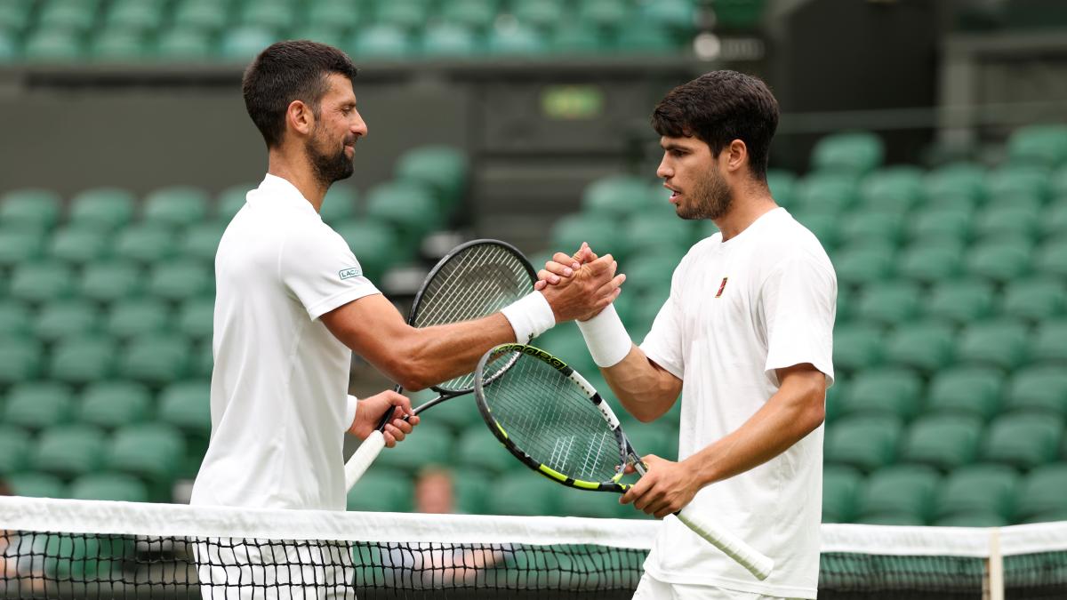 Alcaraz debuta en Wimbledon con Fognini y evita a Djokovic hasta la final