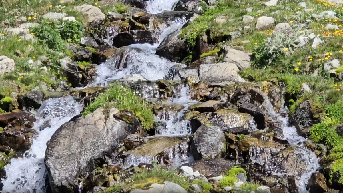 Aquí nace el agua que va al pantano de Sau