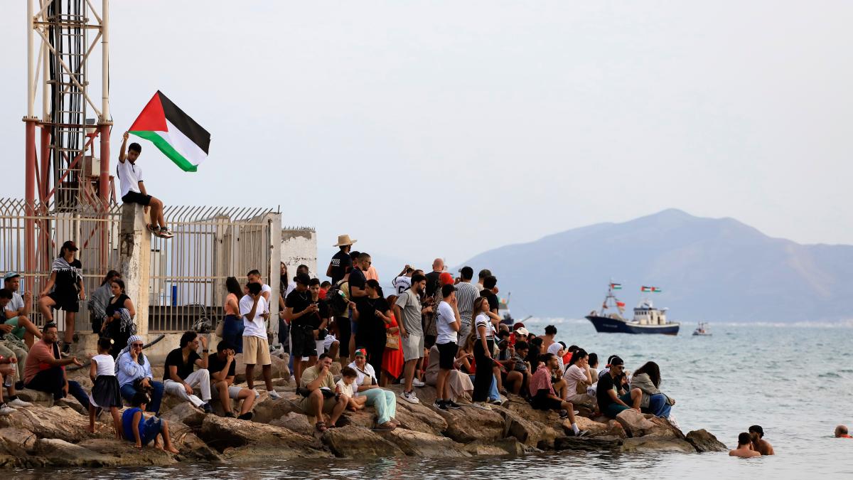 La flotilla ya está en Túnez, última escala antes de poner rumbo a Gaza
