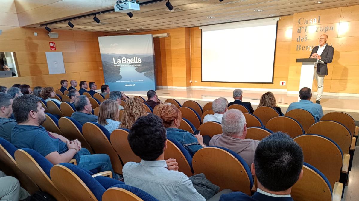 La hidroeléctrica de La Baells requerirá 400 millones de euros en inversión