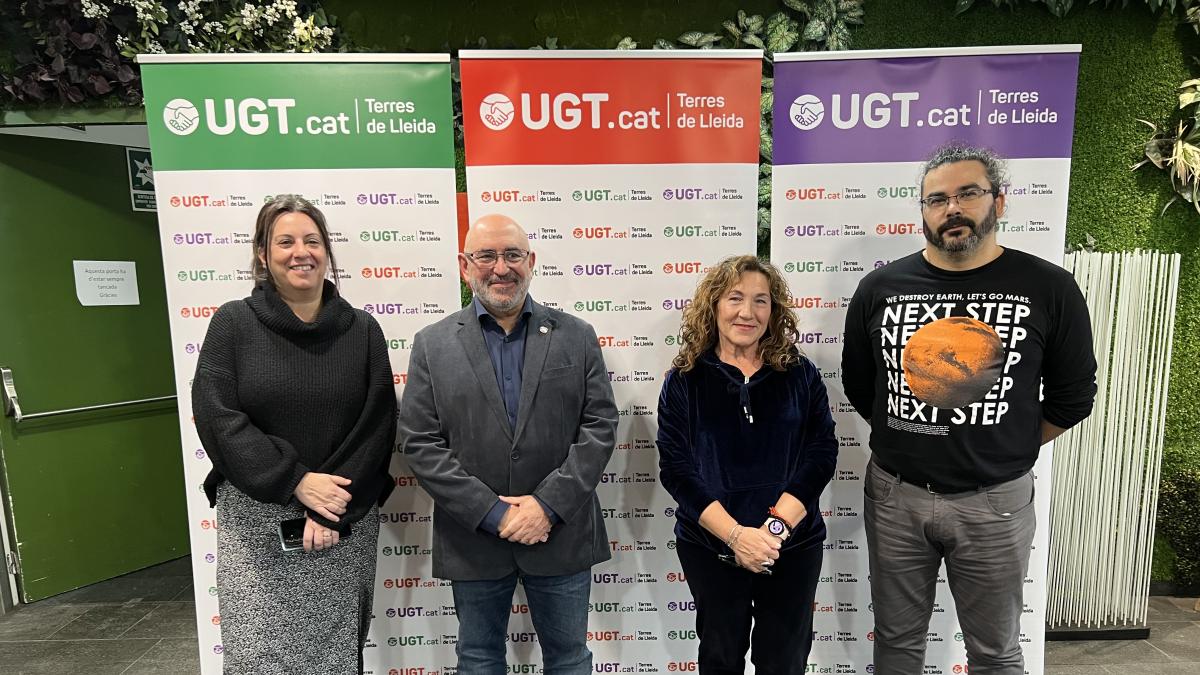 UGT vuelve a denunciar las malas condiciones de los convenios colectivos de la demarcación de Lleida
