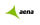 Logo de Aena