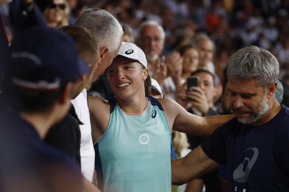 Iga Swiatek, azote para la escuela estadounidense