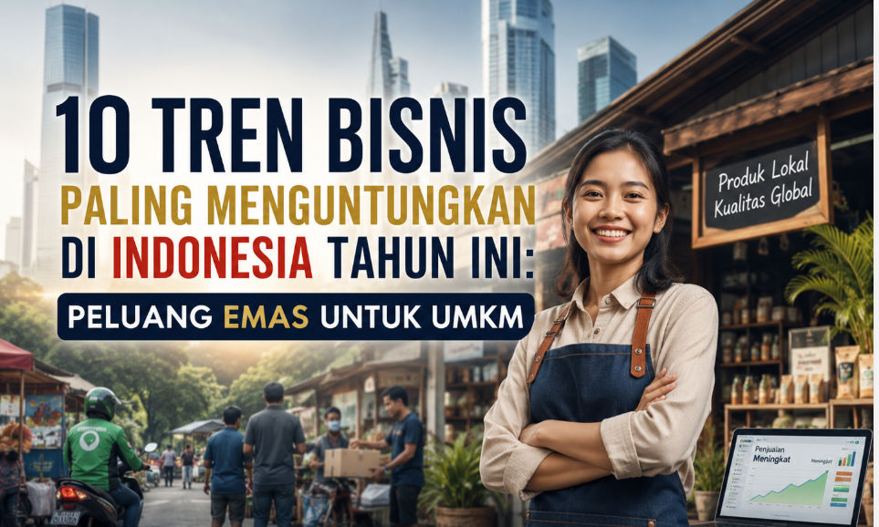 10 Tren Bisnis Paling Menguntungkan di Indonesia Tahun Ini: Peluang Emas untuk UMKM