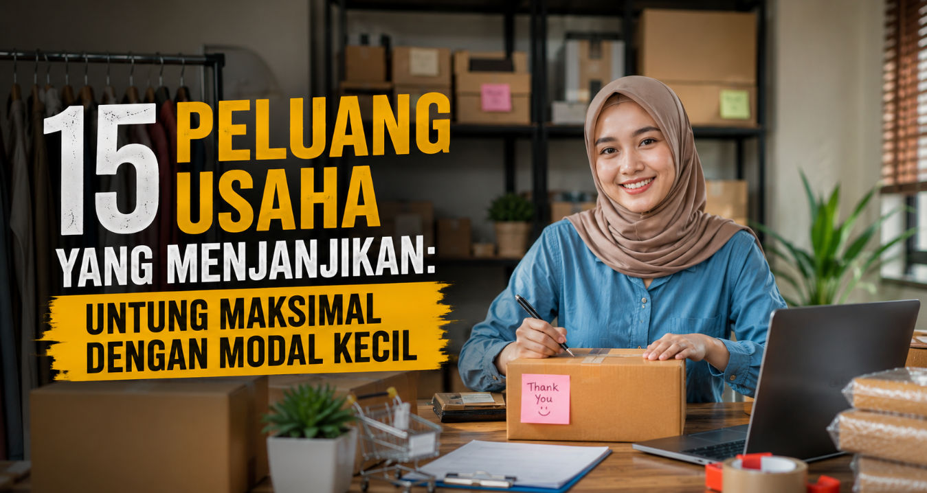 15 Peluang Usaha yang Menjanjikan: Untung Maksimal dengan Modal Kecil