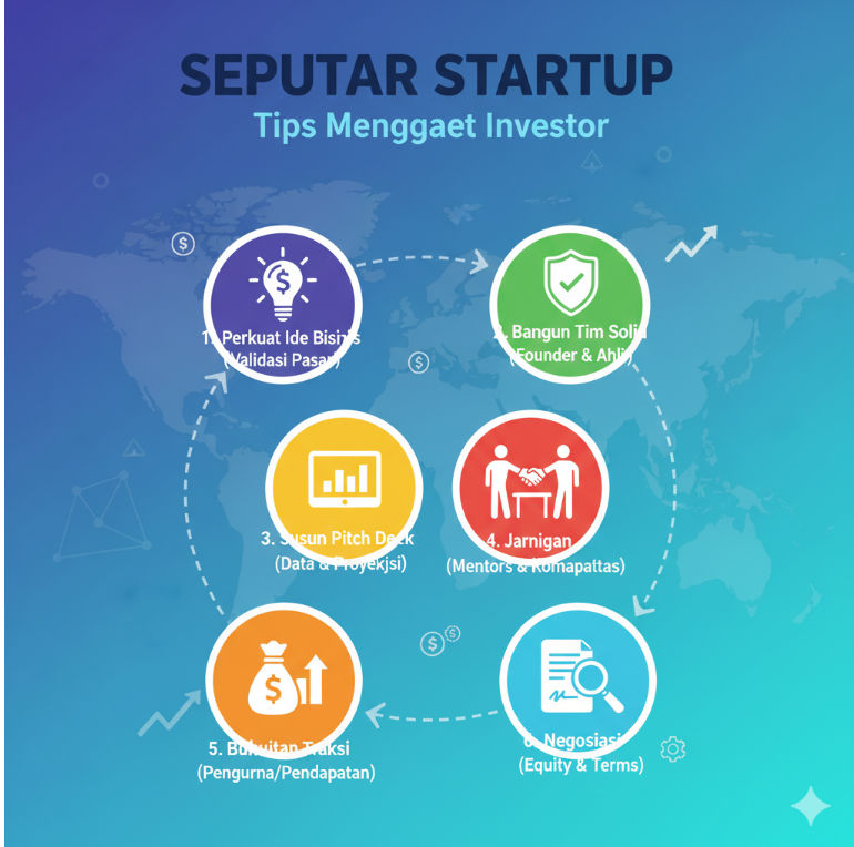 Seputar Startup: Tips Menggaet Investor