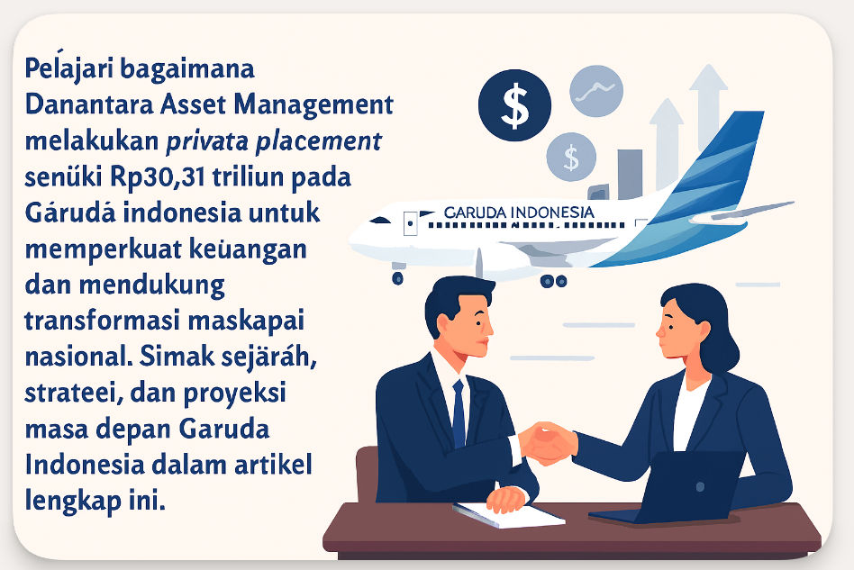 Danantara Masuk Private Placement Garuda Indonesia, Suntikan Dana Rp30,31 Triliun untuk Transformasi Maskapai Nasional