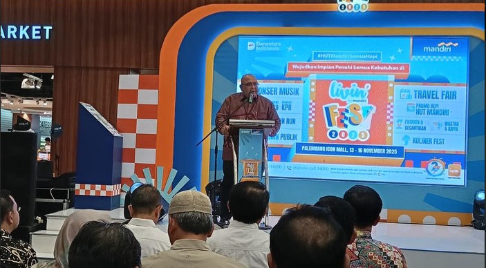 Livin' Fest Palembang: Bank Mandiri Dorong UMKM Naik Kelas Lewat Digitalisasi