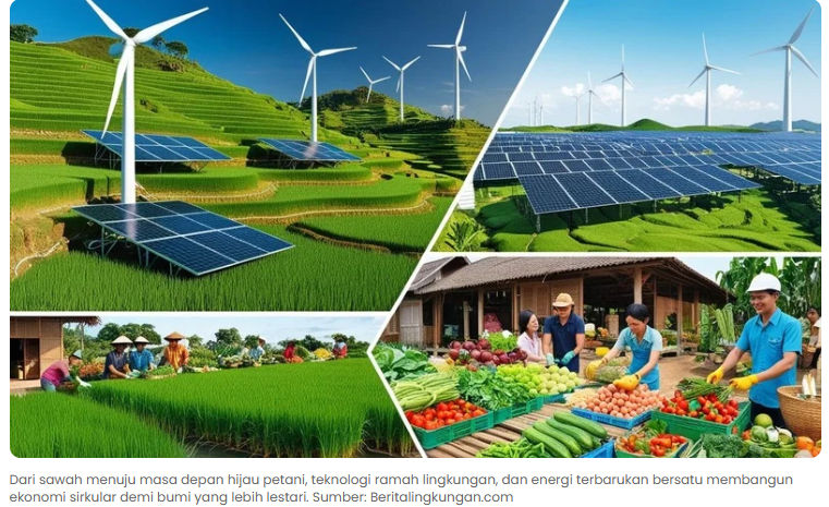 Membangun Masa Depan: Strategi Pertanian Berkelanjutan & Green Economy di Indonesia