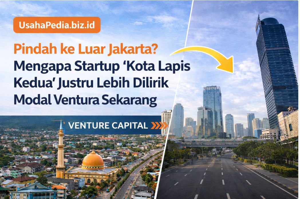  Pindah ke Luar Jakarta? Mengapa Startup 'Kota Lapis Kedua' Justru Lebih Dilirik Modal Ventura Sekarang.