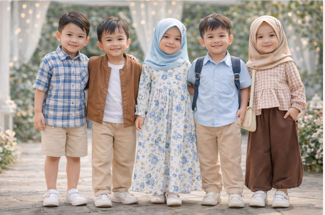 Tren Baju Anak Lebaran 2026: Dominasi Estetika Korea dan Material Organik untuk Peluang Reseller