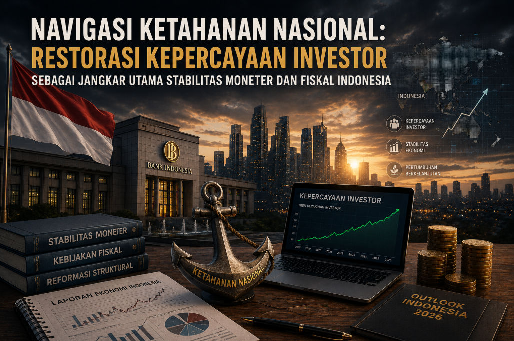 Navigasi Ketahanan Nasional: Restorasi Kepercayaan Investor sebagai Jangkar Utama Stabilitas Moneter dan Fiskal Indonesia