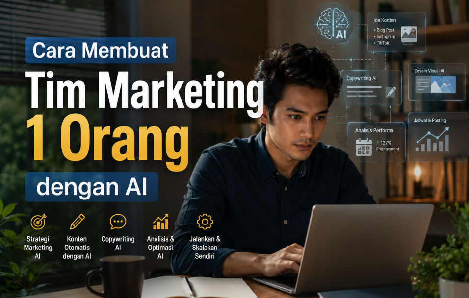  Cara Membuat Tim Marketing 1 Orang dengan AI