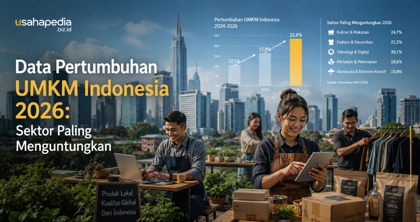 Data Pertumbuhan UMKM Indonesia 2026: Sektor Paling Menguntungkan