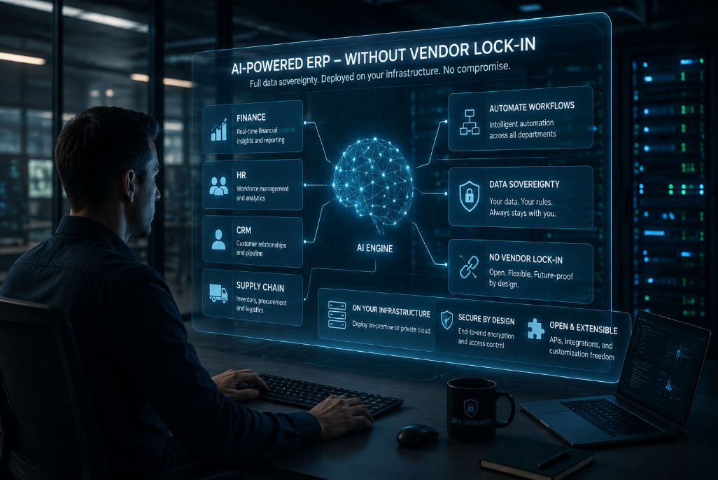 Tinggalkan Cara Lama! Kenalan dengan EnergyX 369, Sistem ERP Cerdas Berbasis AI Tanpa Vendor Lock-In