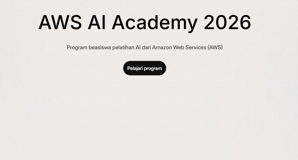  Tingkatkan Karir Digitalmu: Raih Sertifikasi Global Bersama AWS & Dicoding