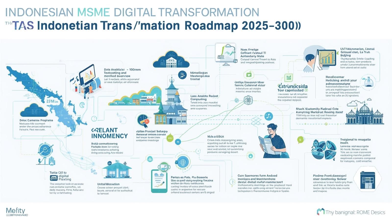 Roadmap Transformasi Digital UMKM Indonesia 2025–2030