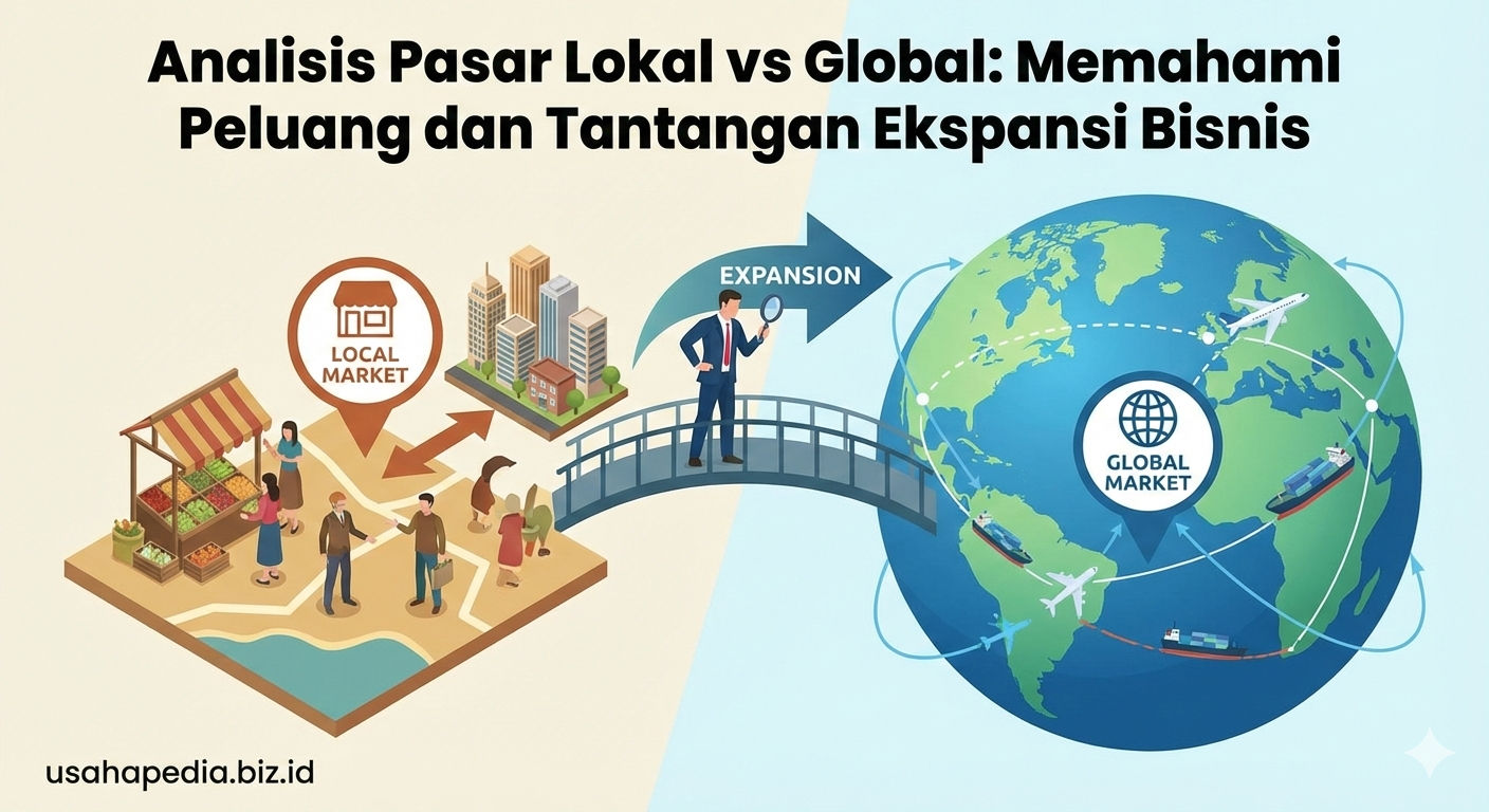 Analisis Pasar Lokal vs Global: Memahami Peluang dan Tantangan Ekspansi Bisnis