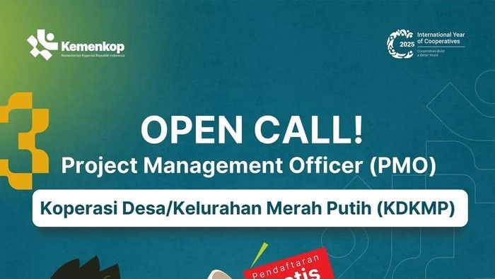 Kemenkop Buka Lowongan PMO Kopdes Merah Putih: Jadwal, Syarat, dan Cara Daftar