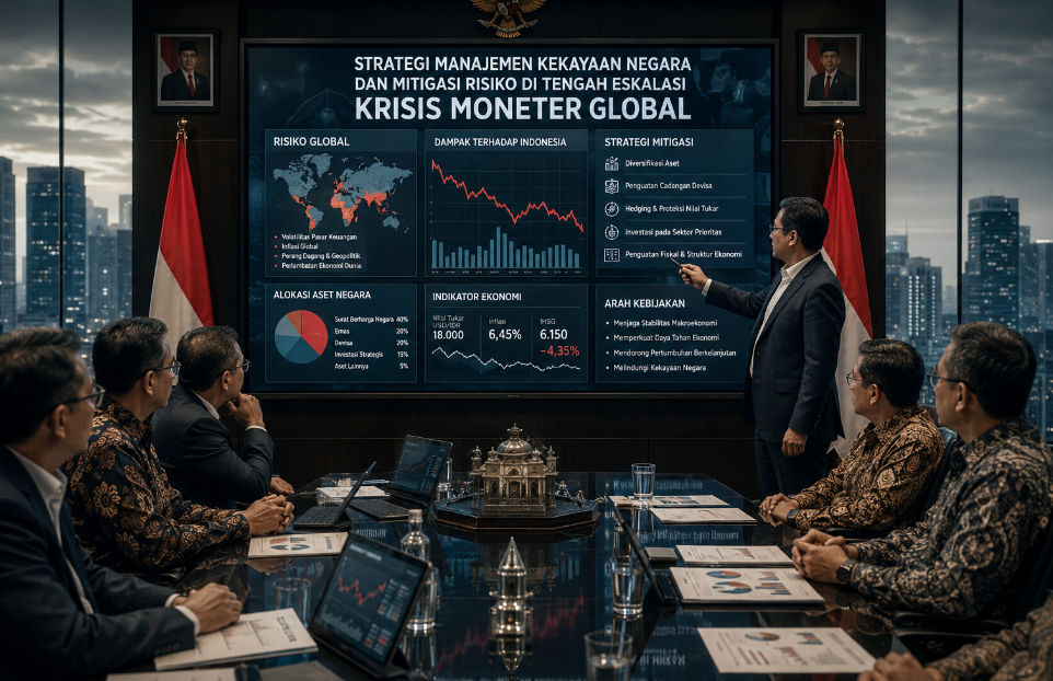  Strategi Manajemen Kekayaan Negara dan Mitigasi Risiko di Tengah Eskalasi Krisis Moneter Global