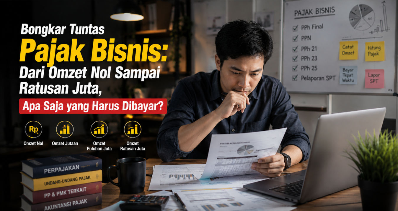 Bongkar Tuntas Pajak Bisnis: Dari Omzet Nol Sampai Ratusan Juta, Apa Saja yang Harus Dibayar?