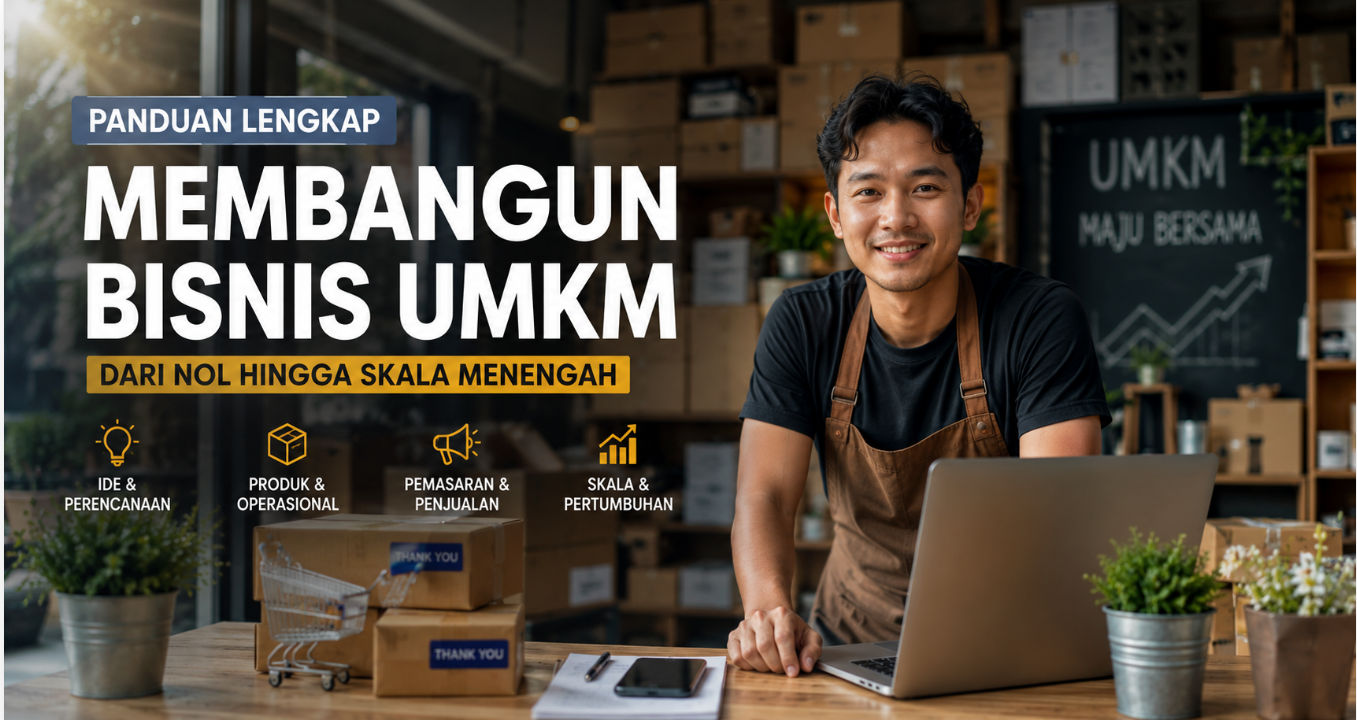 Panduan Lengkap Membangun Bisnis UMKM dari Nol Hingga Skala Menengah