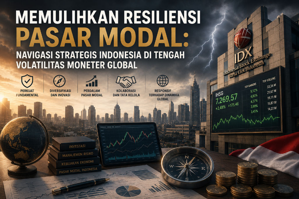 MEMULIHKAN RESILIENSI PASAR MODAL: NAVIGASI STRATEGIS INDONESIA DI TENGAH VOLATILITAS MONETER GLOBAL
