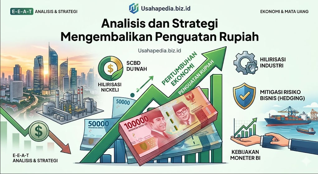 Analisis Komprehensif dan Strategi Jitu Mengembalikan Penguatan Rupiah: Tinjauan Makro, Struktural, dan Praktis