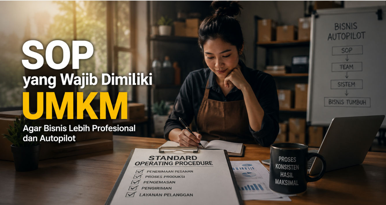 SOP yang Wajib Dimiliki UMKM Agar Bisnis Lebih Profesional dan Autopilot