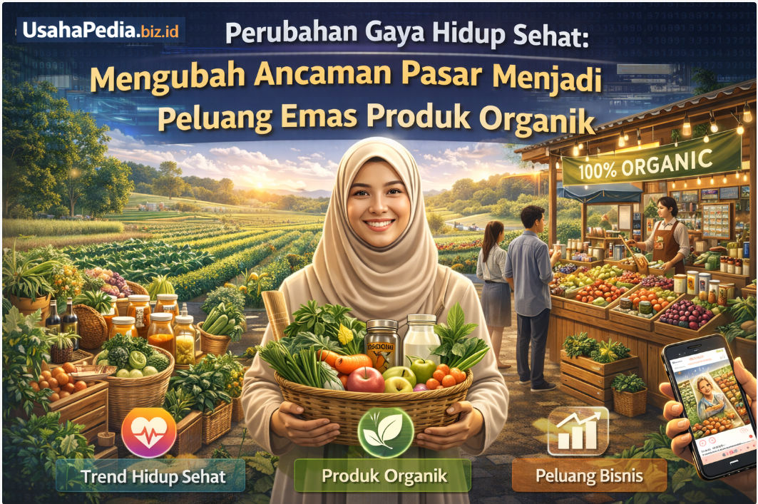 Perubahan Gaya Hidup Sehat: Mengubah Ancaman Pasar Menjadi Peluang Emas Produk Organik