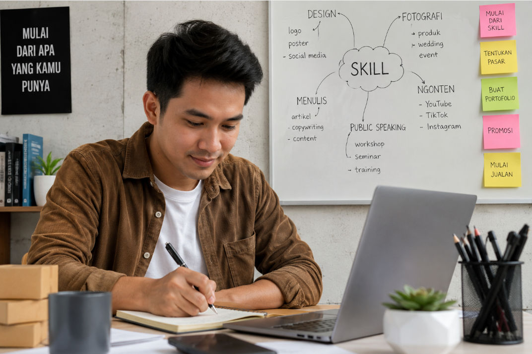 Panduan Lengkap: Cara Memulai Usaha dari Skill yang Dimiliki Tanpa Modal Besar
