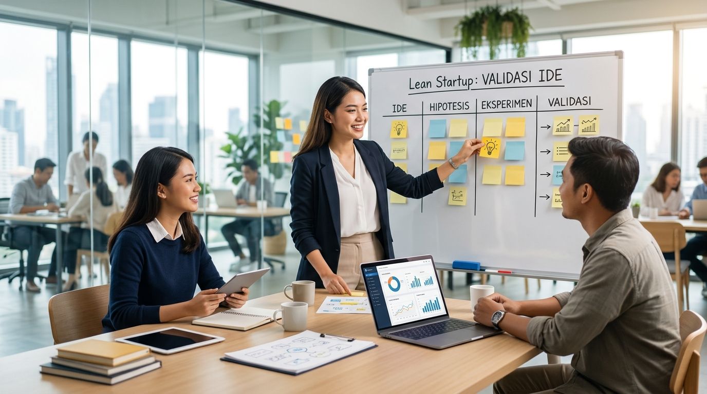 Lean Startup Methodology: Validasi Ide Hemat Waktu & Biaya
