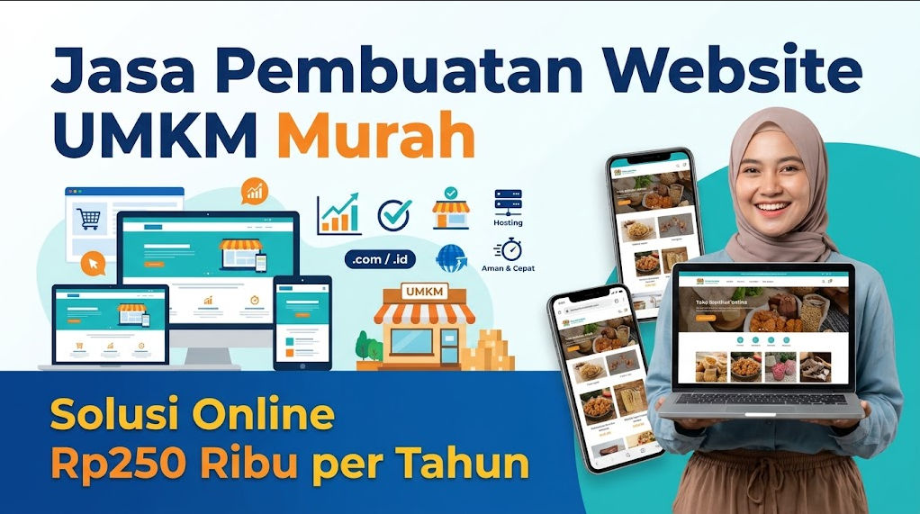  Jasa Pembuatan Website UMKM Murah: Solusi Online Rp250 Ribu per Tahun