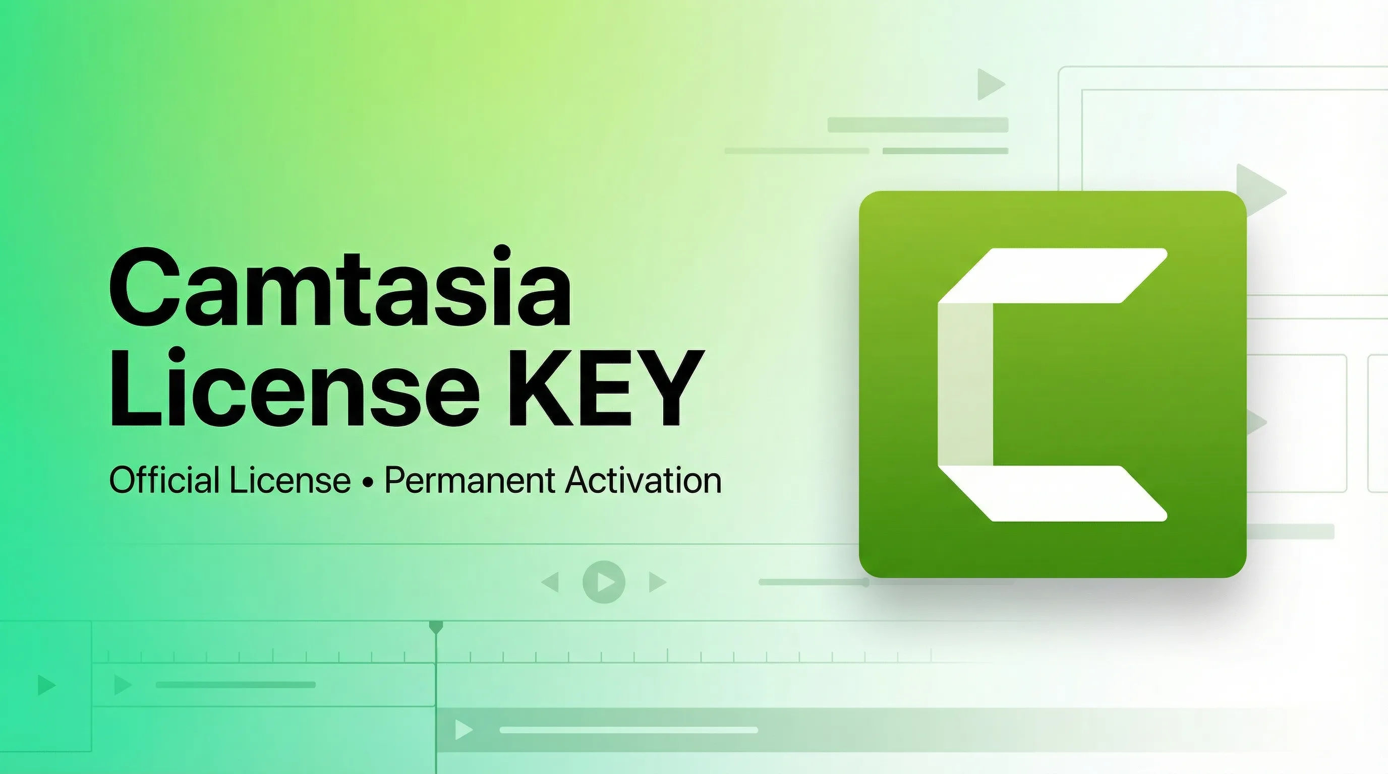 Camtasia vĩnh viễn - License key