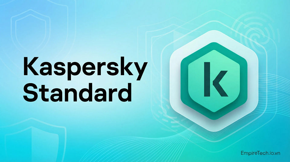 Kaspersky Standard 1 Năm - License Key - hình ảnh sản phẩm tại EmpireX