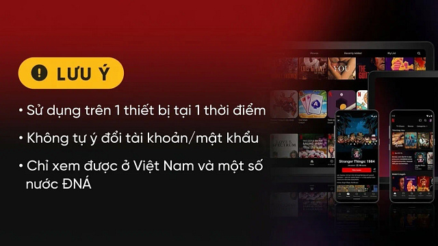 Netflix Premium - Tài khoản tạo sẵn - hình ảnh sản phẩm tại EmpireX - Hình 3