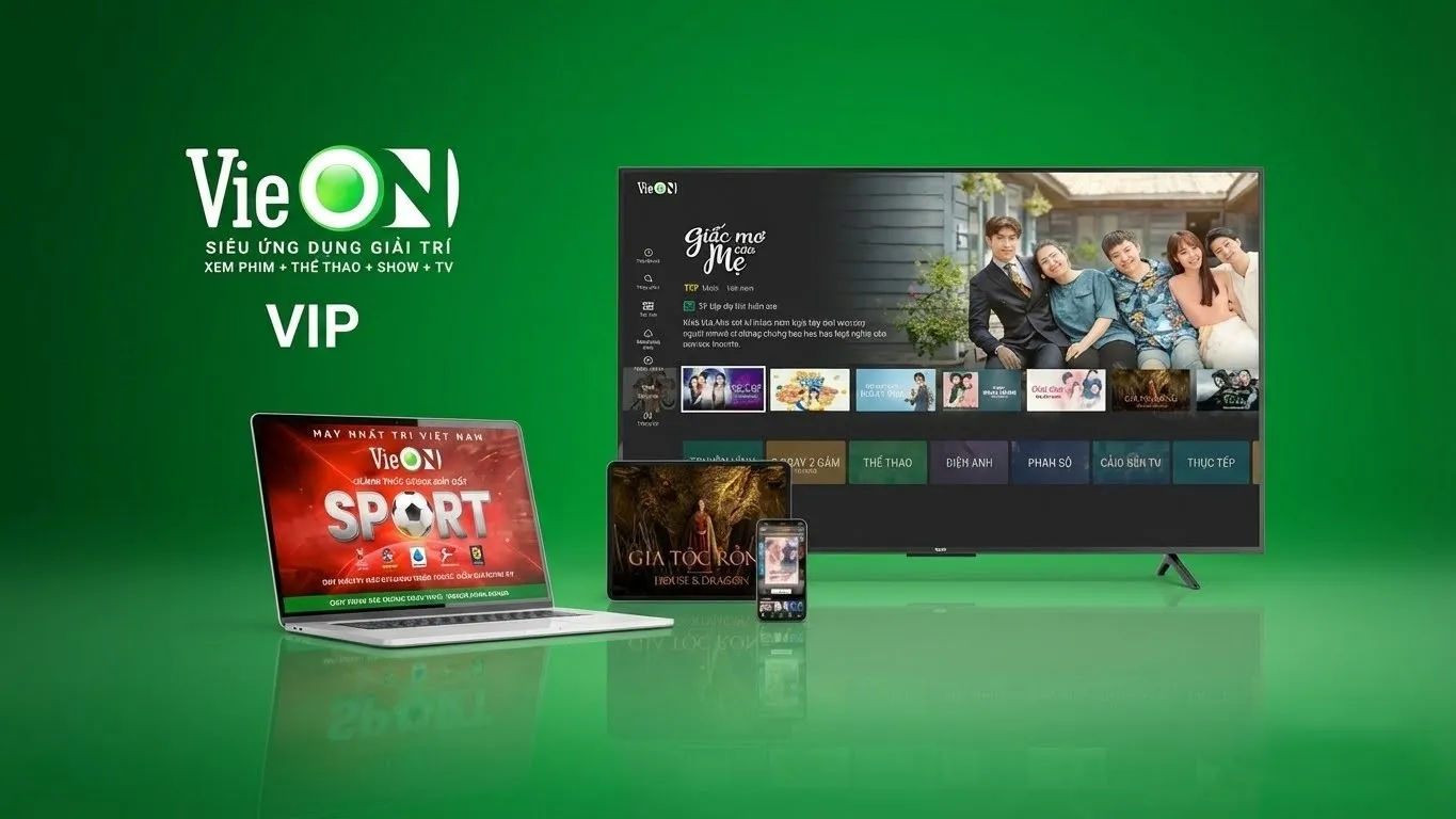 Vieon Vip - Nâng cấp chính chủ