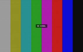 No signal screen color image background