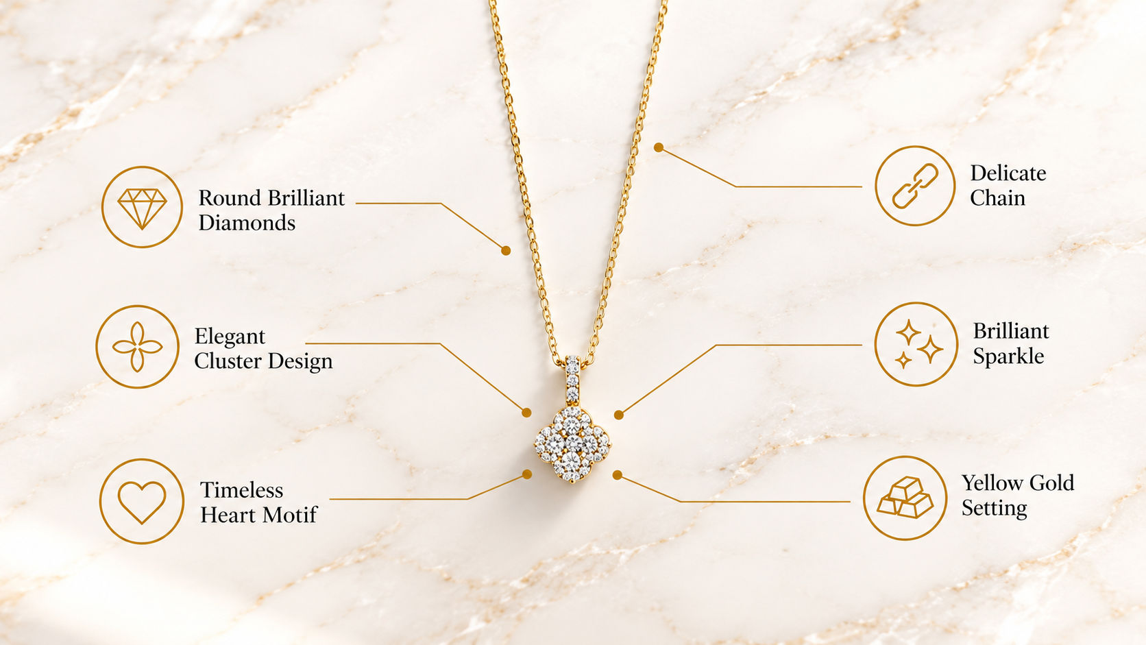 Diamond Solitaire Pendant