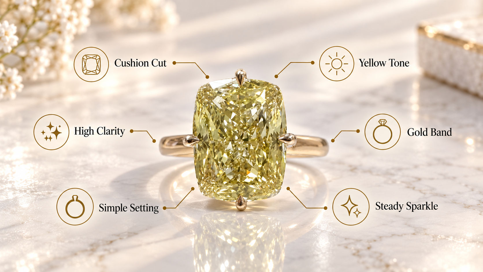 Yellow Sapphire Ring