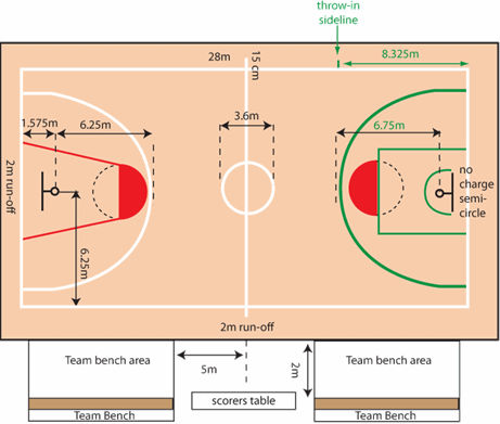 Ahli Lapangan Basket Sekolah