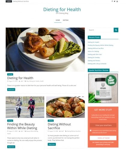 DIETING BLOG