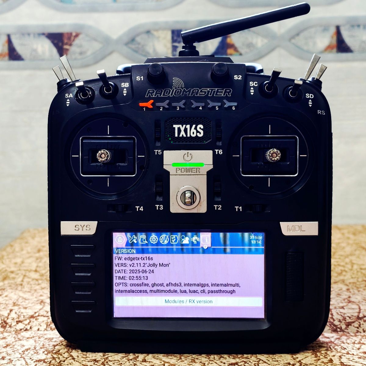 Radiomaster TX16S MK2 BLACK (ELRS) M2