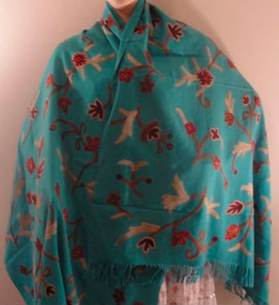 Crewel Embroidered Shawls from Kashmir Valley — photo 3