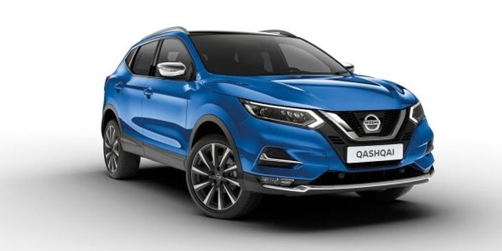 A promotional picture of a third generation Nissan QASHQAI