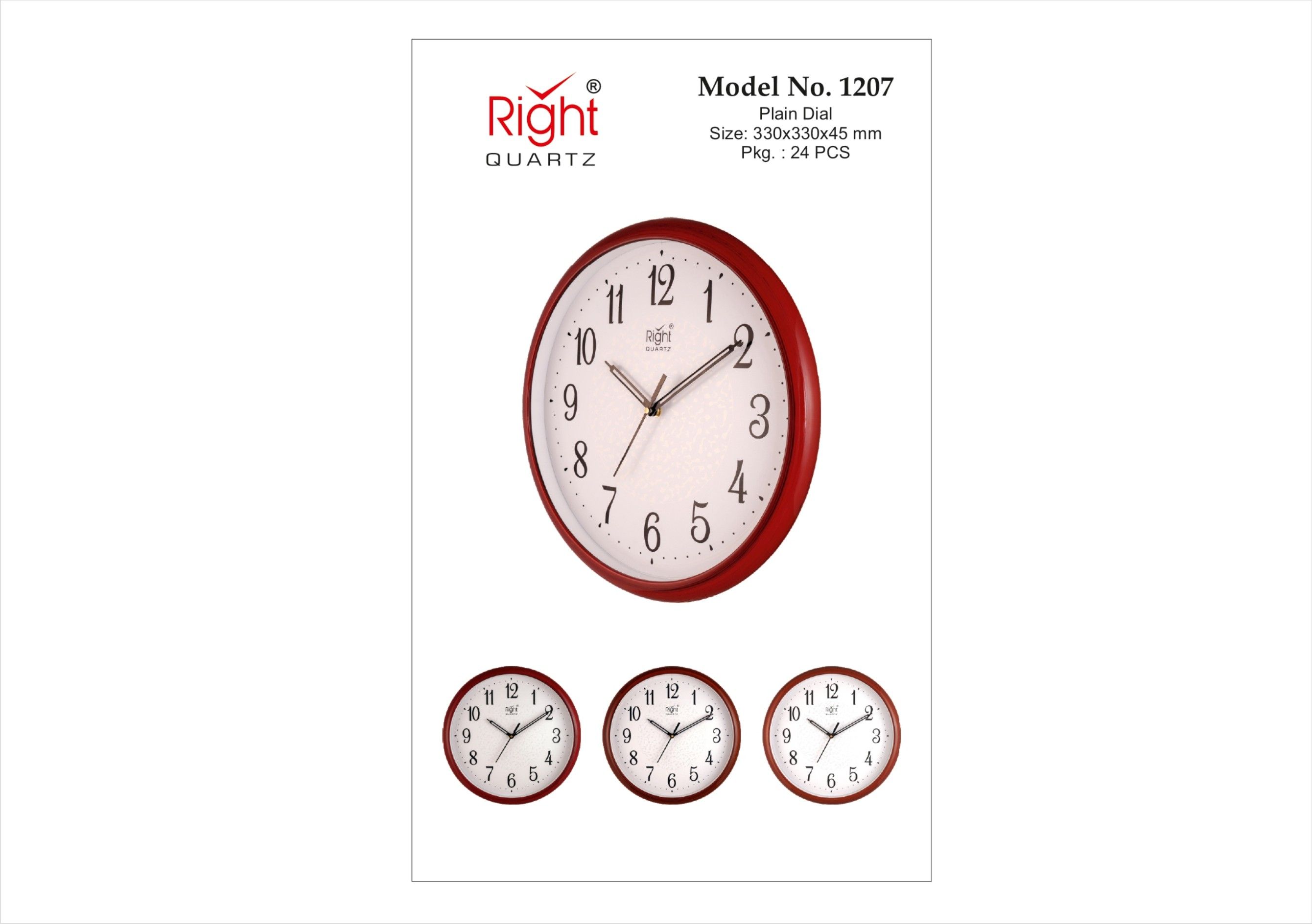CLOCK PLAN 1207