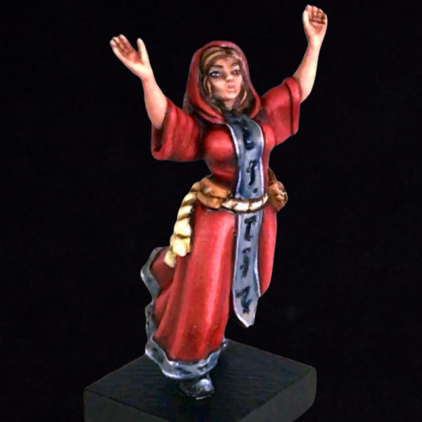 28mm dark cult Cthulhu priestess