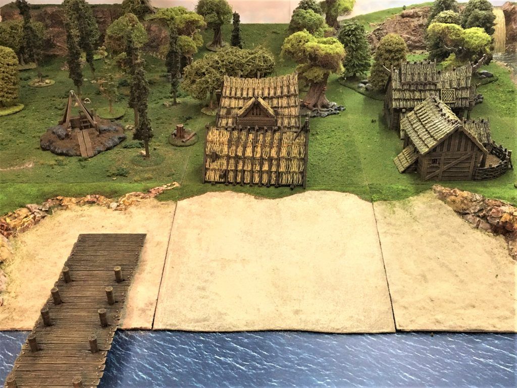 28mm viking saga wargames model buildings