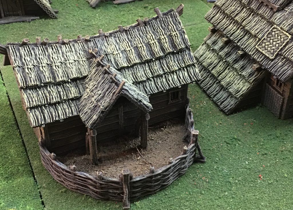 28mm viking saga wargames model buildings